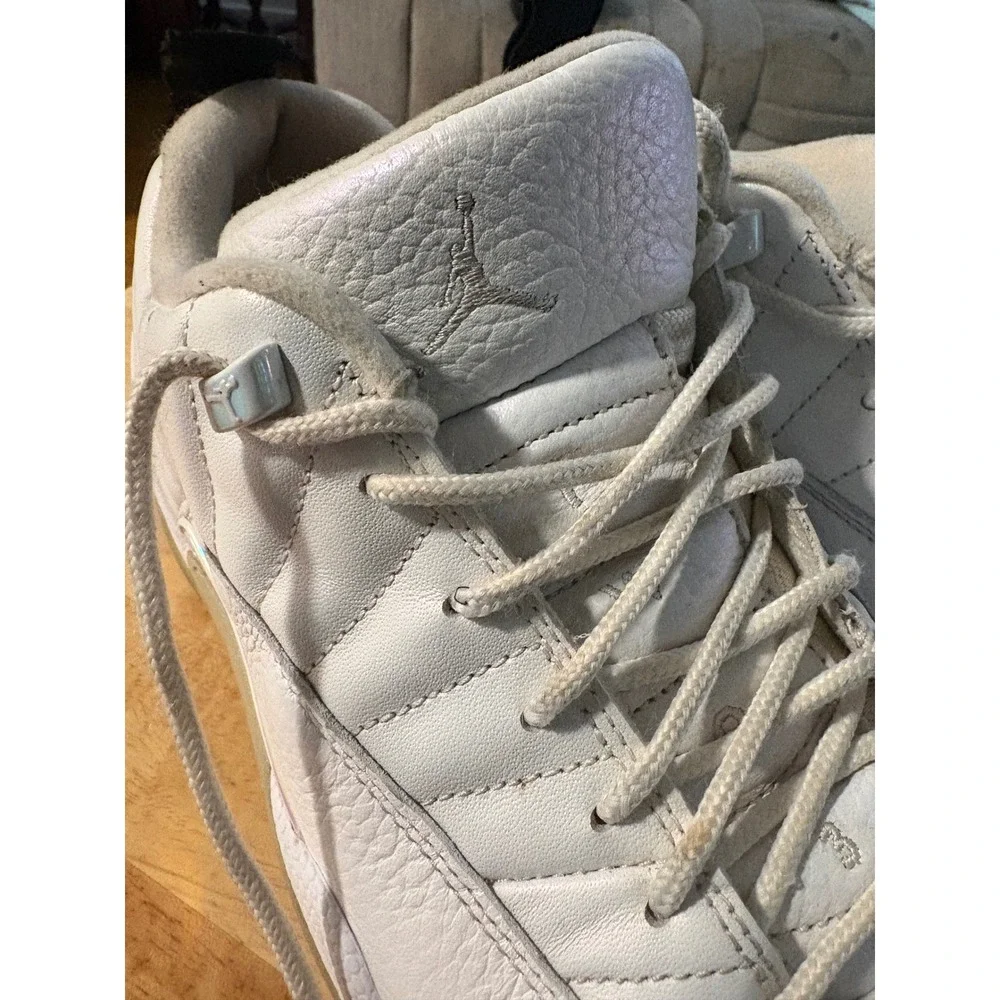 Jordan 12 Retro Low Easter White Metallic Silver DB0733-190 Mens Size 10
